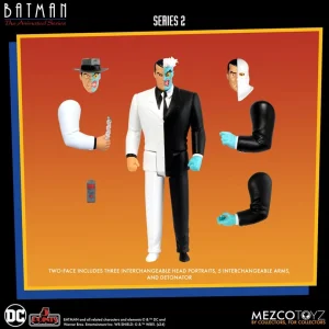 Batman: The Animated Series 2 (Two Face) – DC Comics 5 Points Action Figures 9 cm
