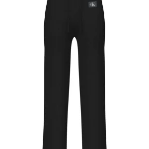 Calvin Klein Pantaloni Donna Badge Straight Knitted Pants Calvin Klein Pantaloni Donna Badge Straight Knitted Pants