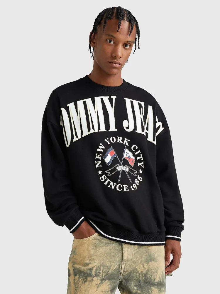 Tommy Hilfiger Felpa Uomo Prep Logo - immagine 2