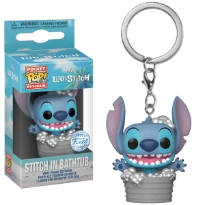 Stitch in Bathtub Keychain Stitch in Bathtub Keychain