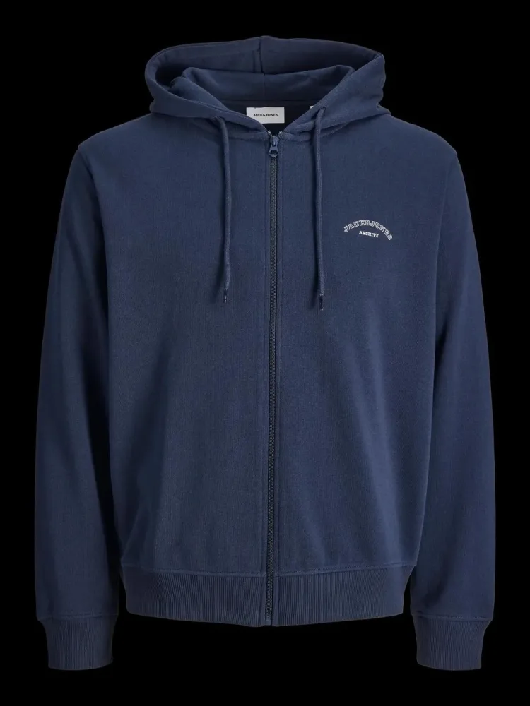 Jack And Jones Felpa Uomo Full Zip Capp Jj College Jack And Jones Felpa Uomo Full Zip Capp Jj College