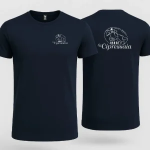 T-shirt La Cipressaia – Modello BEAGLE Stampa Fronte/Retro