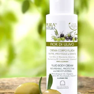 FIOR DI ULIVO CREMA CORPO FLUIDA Nutre, Protegge e Idrata