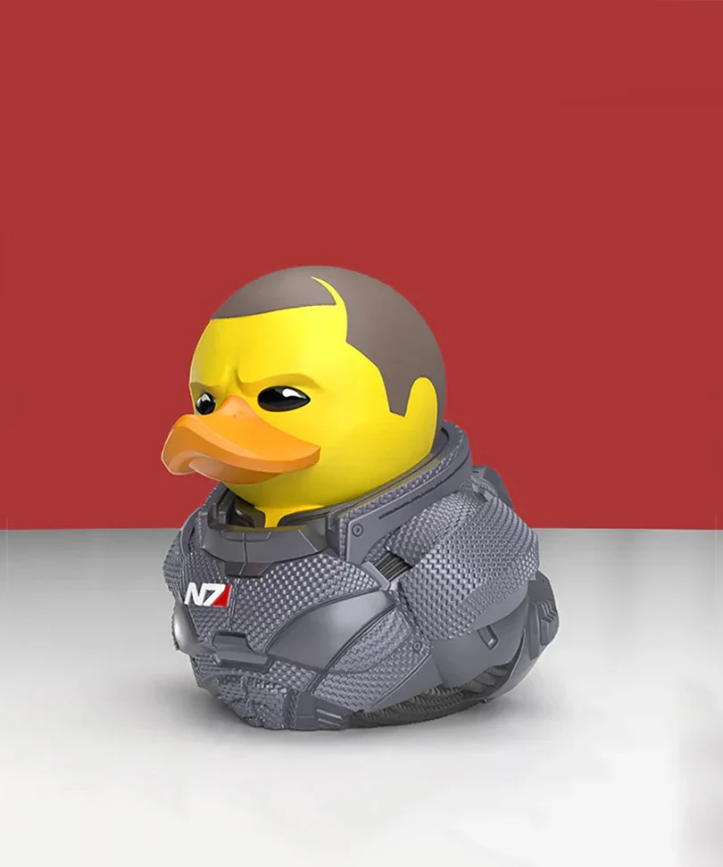 Mass Effect Commander Shepard Male Mini TUBBZ Cosplaying Duck Collectable