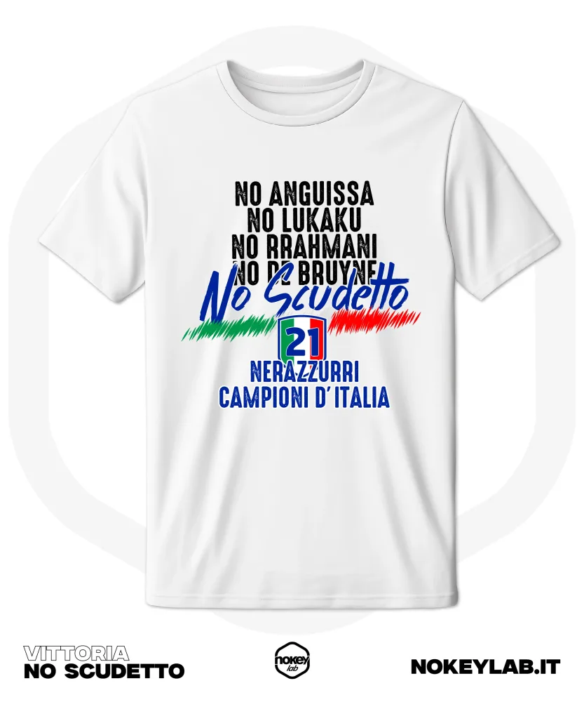 T-shirt No Scudetto - immagine 3