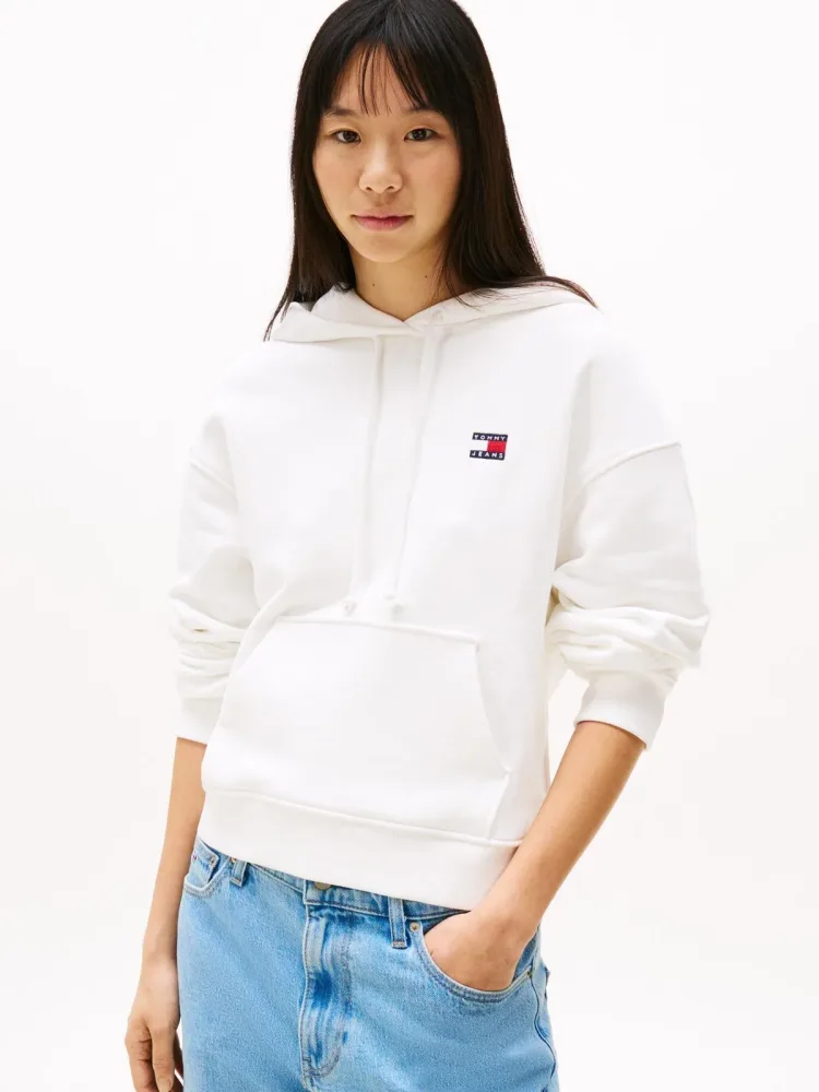 Tommy Hilfiger Felpa Donna Bxy Badge Hd - immagine 2
