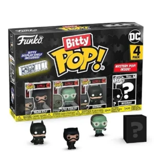 Selina Kyle (Masked) / The Riddler / Batman (Battle Ready) / Mystery Bitty (4-Pack) Selina Kyle (Masked) / The Riddler / Batman (Battle Ready) / Mystery Bitty (4-Pack)