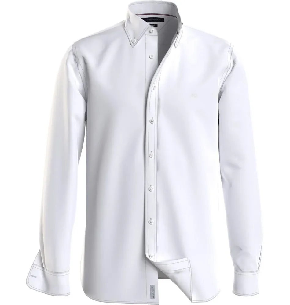Tommy Hilfiger Camicia Uomo Natural Soft