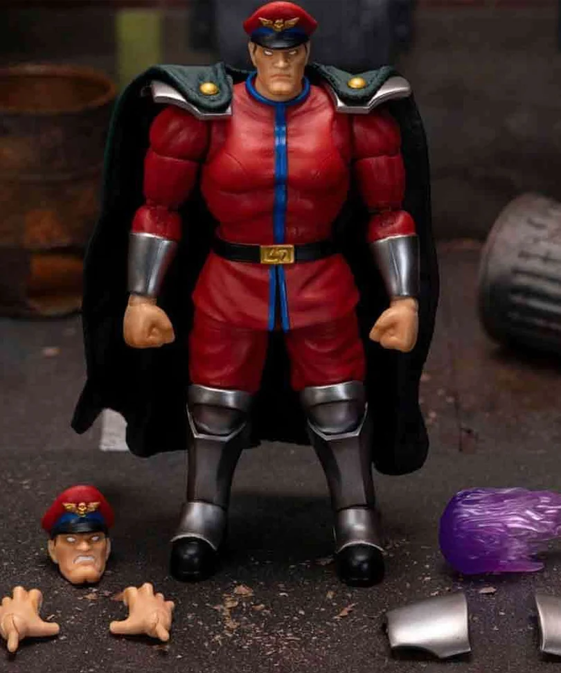 Street Fighter II: M. Bison - Action Figure Deluxe in Scala 1:12 - immagine 2
