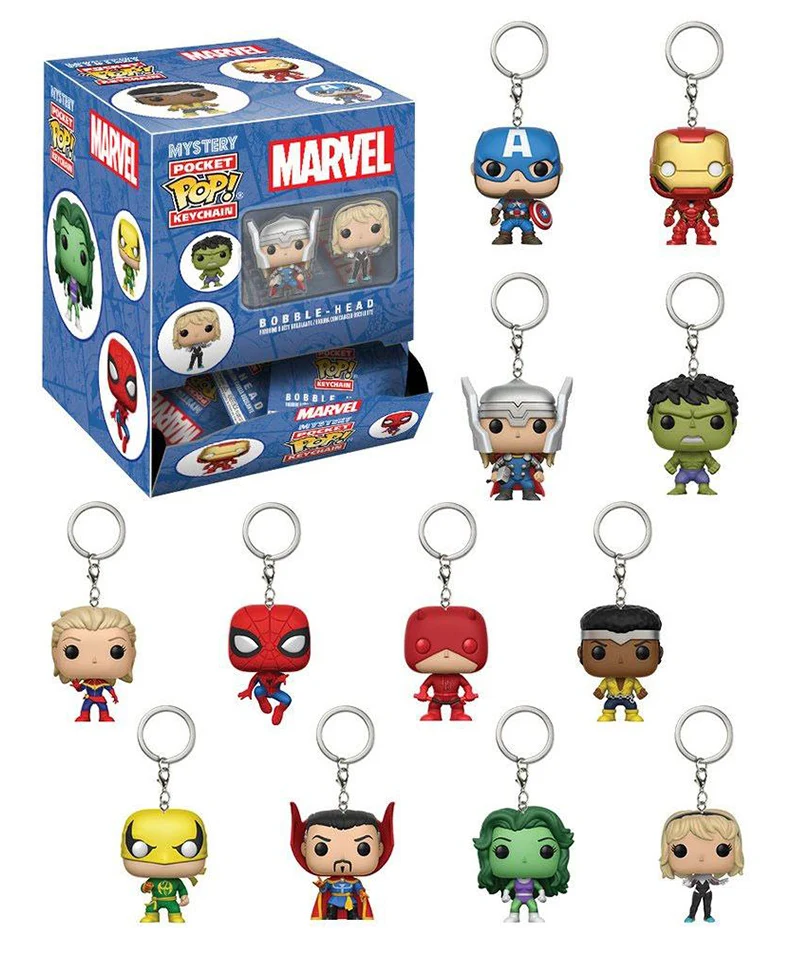 Marvel Comics Pocket POP! Vinyl Keychain 5 cm