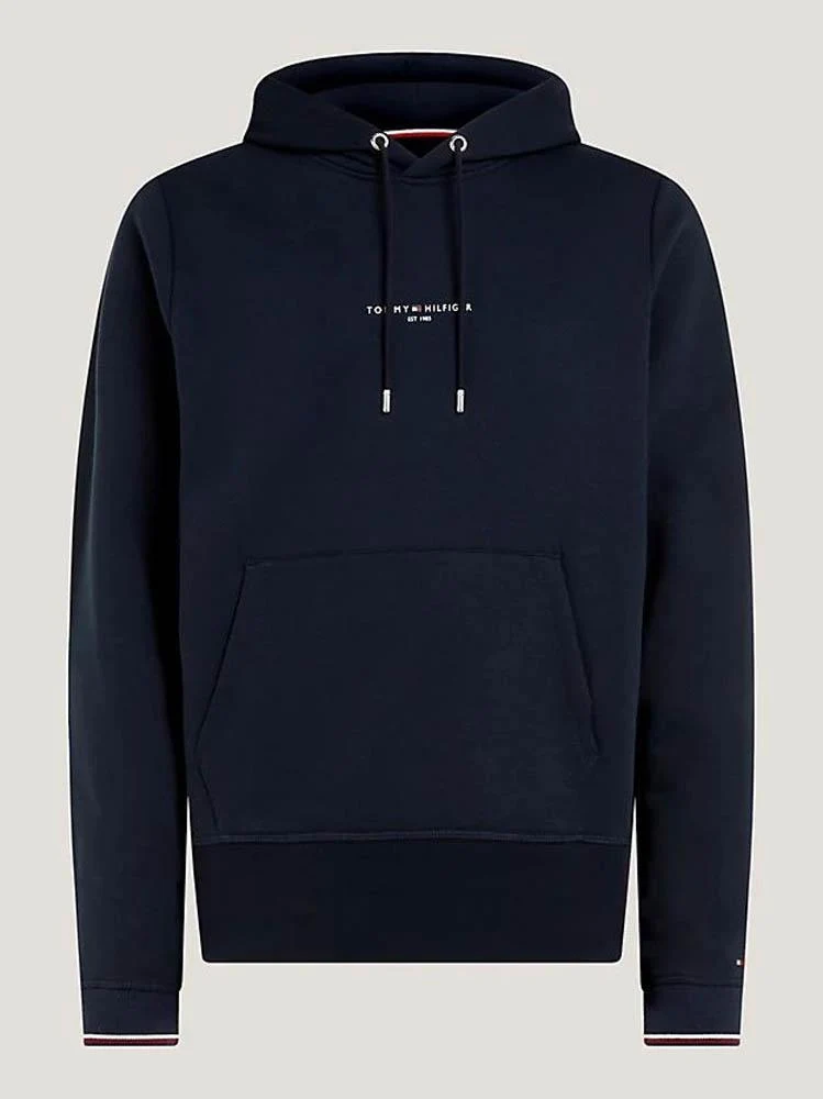 Tommy Hilfiger Felpa Uomo Logo Tipped Hoody