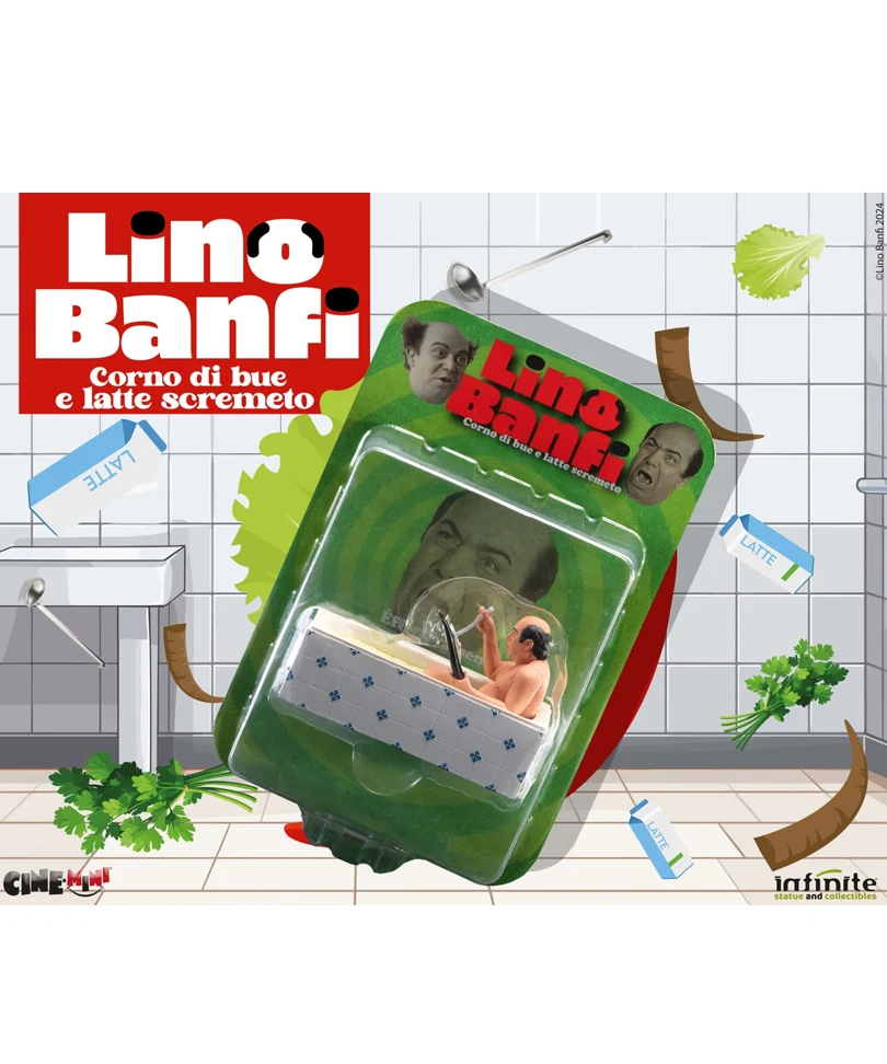 Lino Banfi "Corno Di Bue e Latte Scremeto" - Infinite Statue - immagine 2