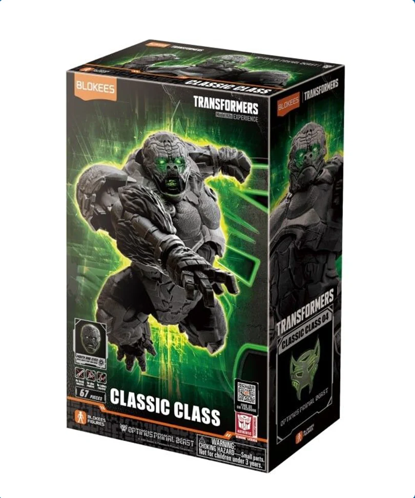 Transformers Blokees Plastic Model Kit Classic Class Optimus Primal Beast