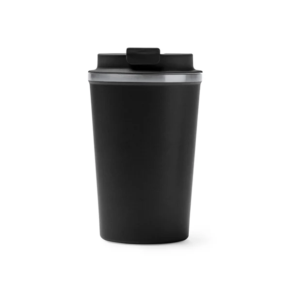 Tazza Termica in Acciaio Inox 304 – 450 ml, Doppia Parete e Tappo a Vite Antisgocciolamento - immagine 2