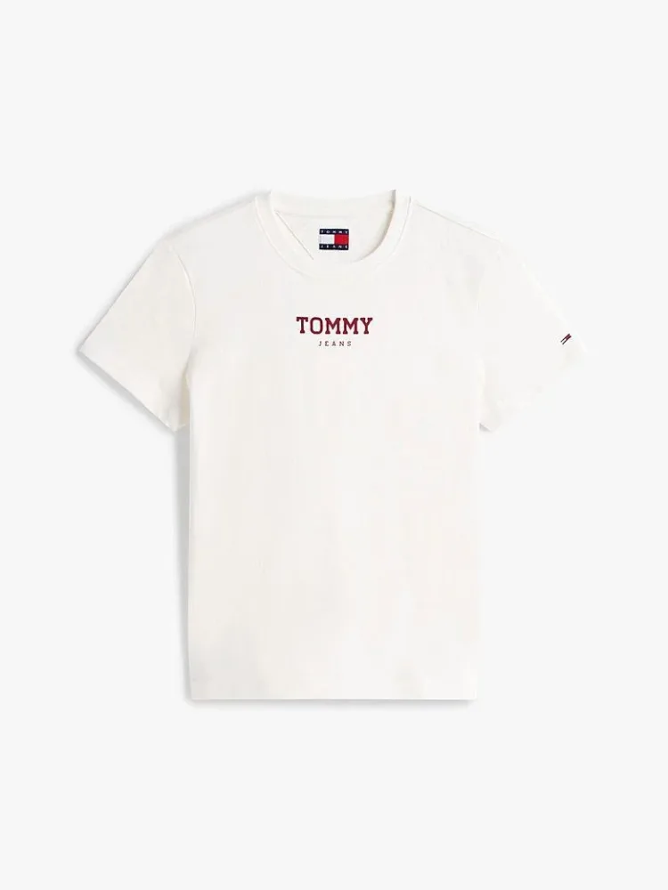 Tommy Hilfiger T Shirt Donna Tjw Reg Essential Logo