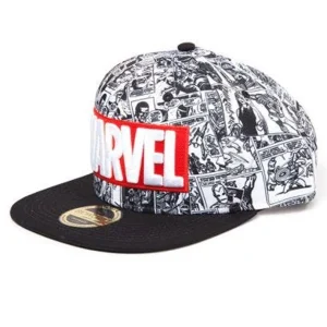 Cappello con visiera Marvel – Classic Red and White Logo Cappello con visiera Marvel – Classic Red and White Logo