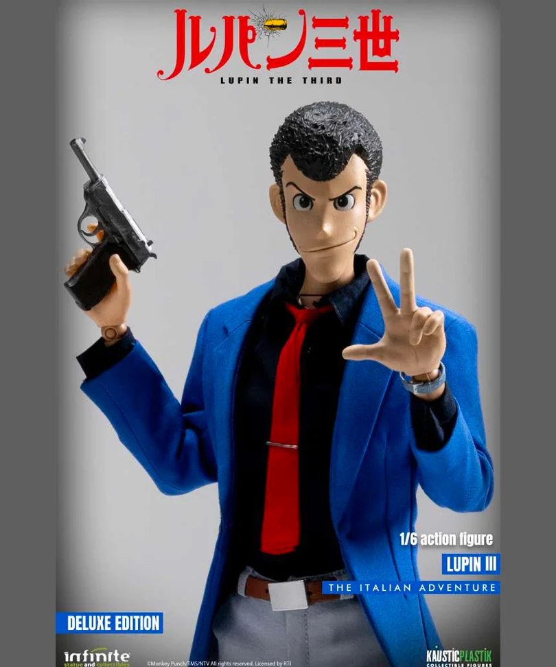 Lupin The 3rd: The Italian Adventure - Lupin - Action Figure 1/6 - immagine 2