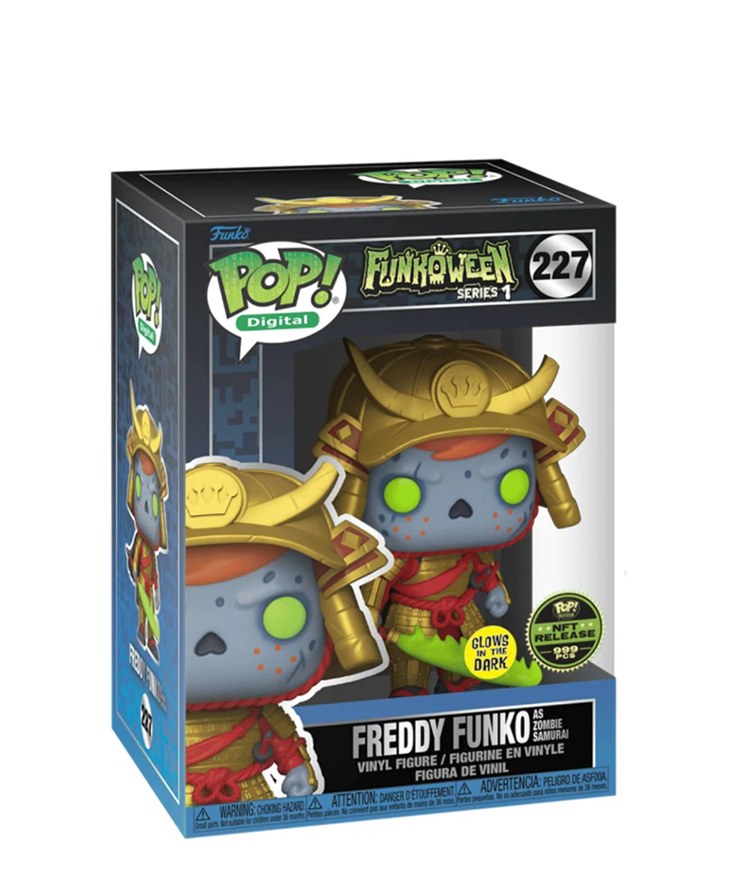 Freddy Funko as Zombie Samurai (Glows in the Dark) - immagine 2