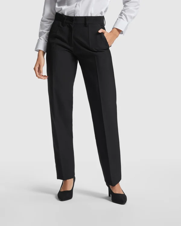 Pantaloni da Cameriere WAITER da Donna – Taglio Classico con Pinces e Tasche, da 20 pezzi personalizzazione compresa