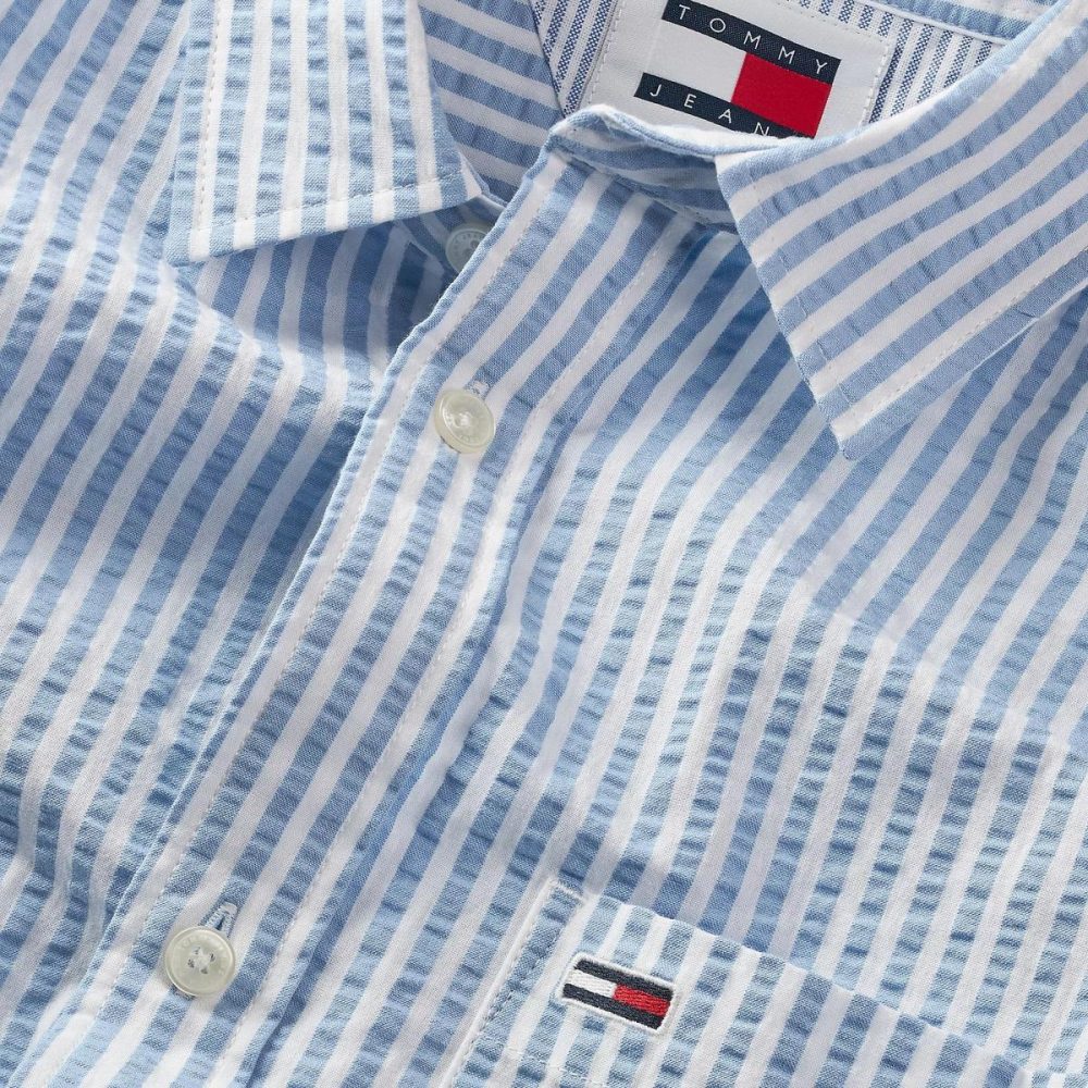 Tommy Hilfiger Camicia Uomo Reg Stripe - immagine 3