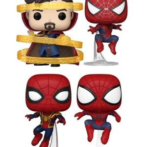 Spider-Man / Friendly Neighborhood Spider-Man / The Amazing Spider-Man / Doctor Strange (4-Pack) (Glow in the Dark)