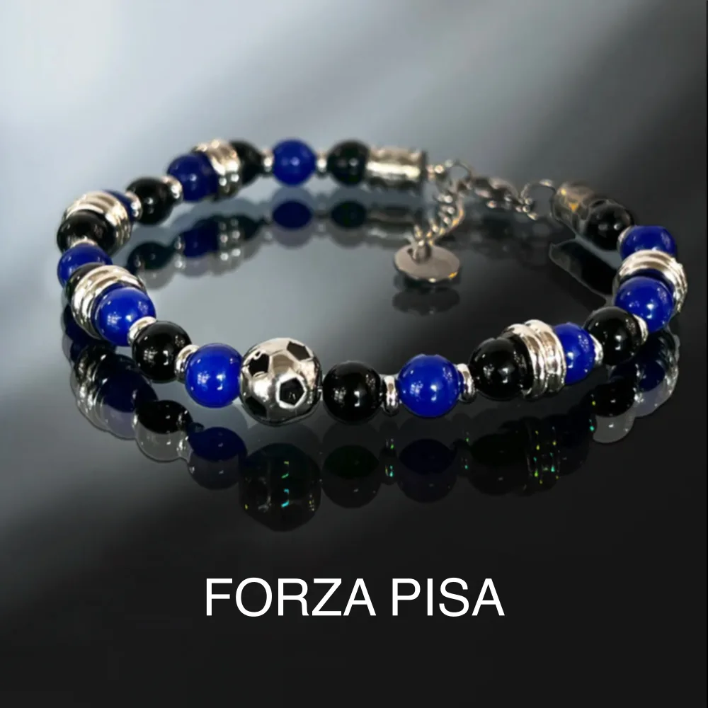 PISA Bracciale gancio in acciaio 6 mm