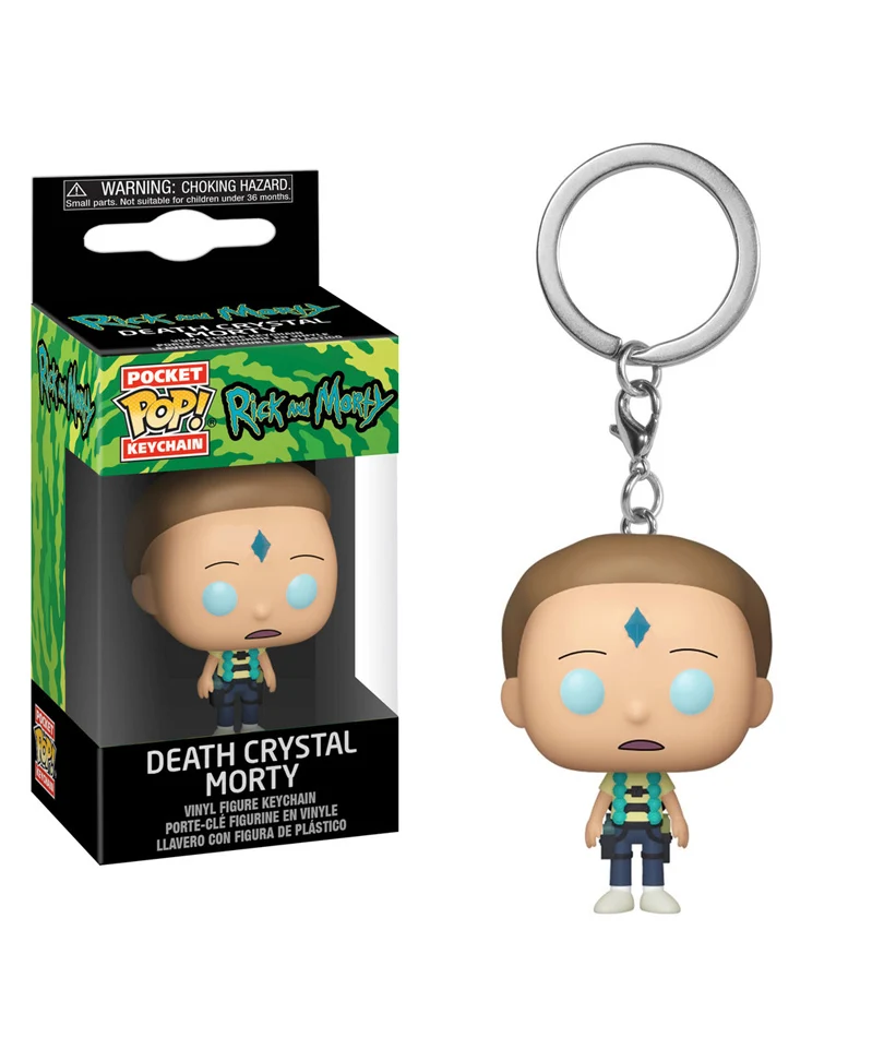 Death Crystal Morty Keychain