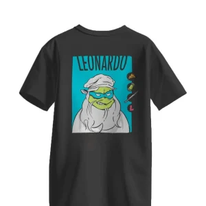 T-Shirt Donna Leonardo Ninja Nera T-Shirt Donna Leonardo Ninja Nera