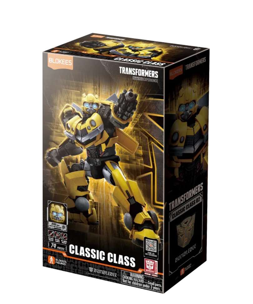 Transformers Blokees Plastic Model Kit Classic Class 02 Bumblebee