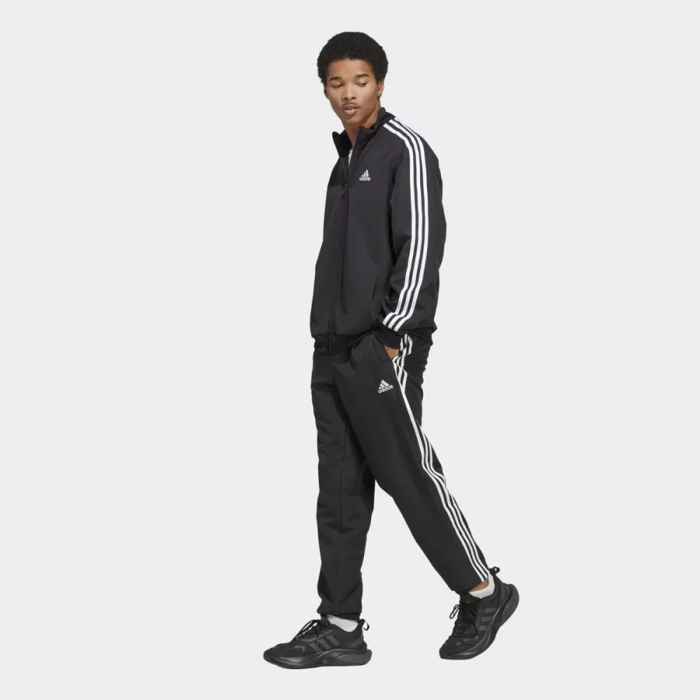 Adidas Tuta Uomo 3 Stripes Woven - immagine 2