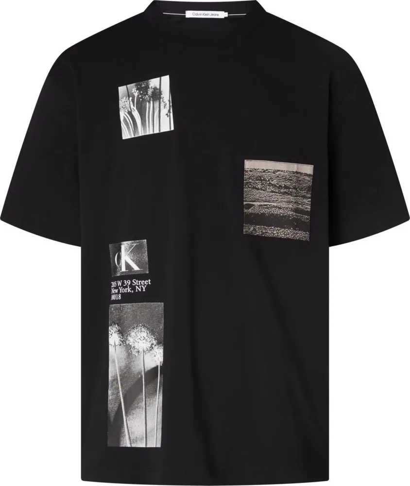 Calvin Klein T Shirt Uomo Multi Landscape Graphic