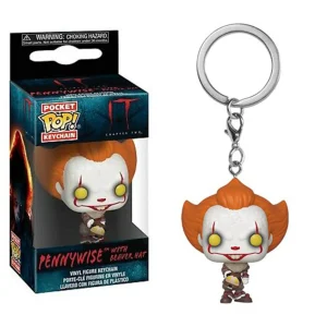Pennywise with Beaver Hat Keychain Pennywise with Beaver Hat Keychain