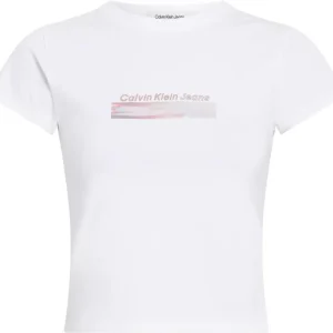 Calvin Klein T Shirt Donna Diffused Box Calvin Klein T Shirt Donna Diffused Box