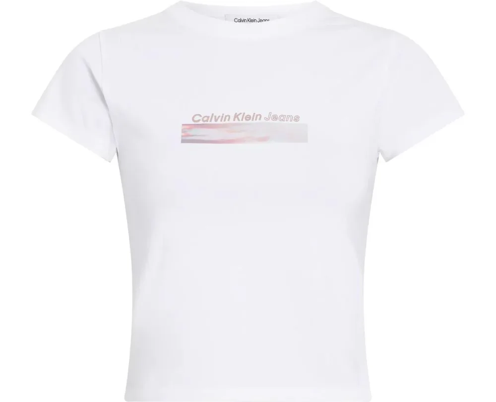 Calvin Klein T Shirt Donna Diffused Box
