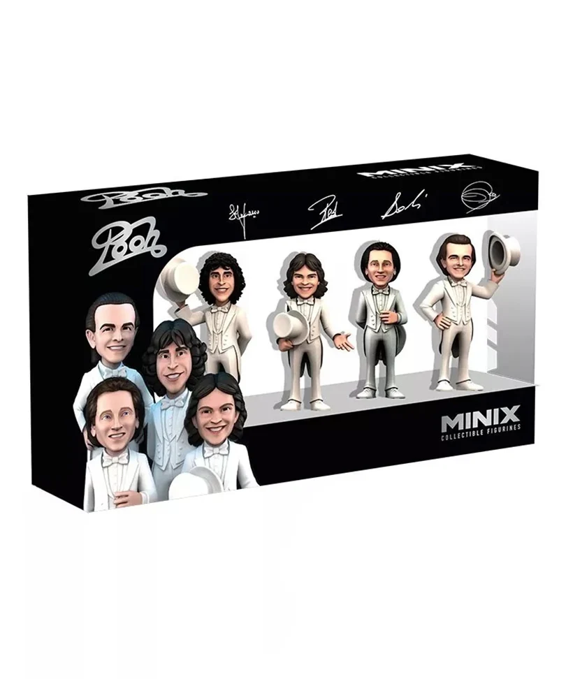 Stefano D'Orazio / Red Canzian / Dodi Battaglia / Roby Facchinetti - Pack da 4 Figures - immagine 2