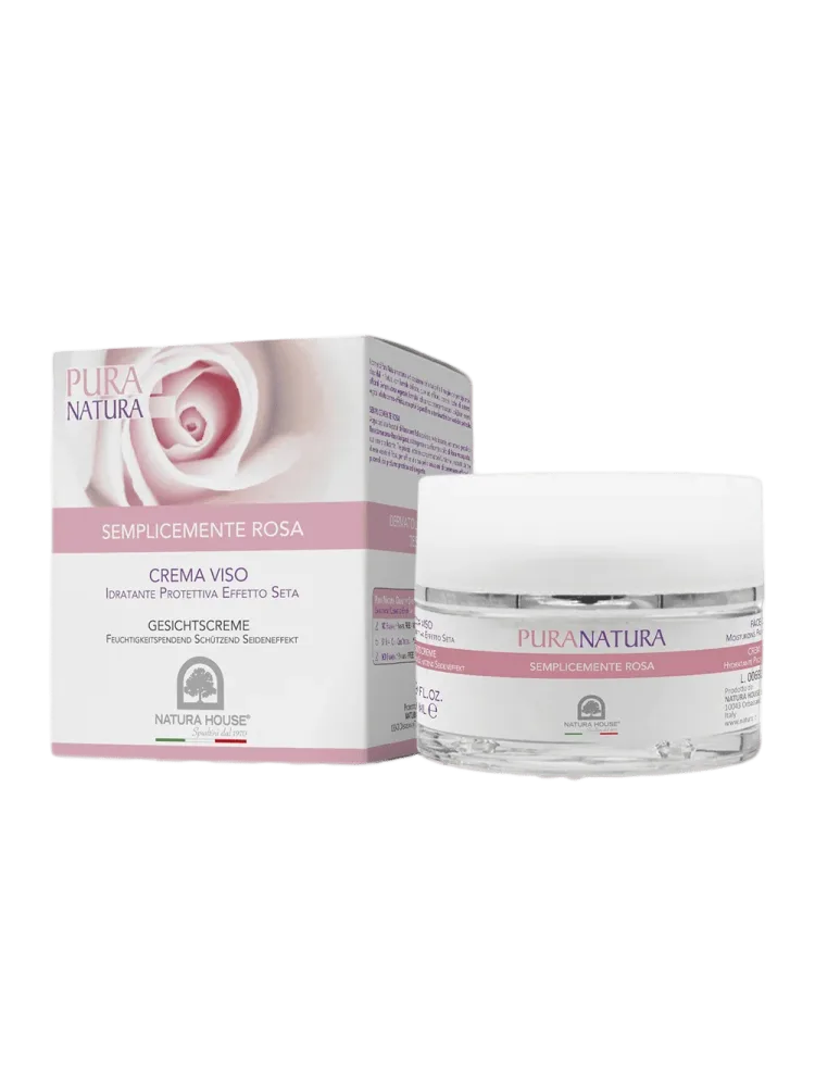 SIMPLY ROSE CREMA VISO - Idratante, Protettiva, Effetto Seta - immagine 2