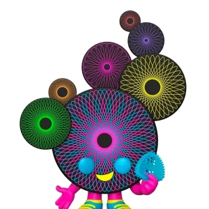 Spirograph Blacklight (Chase)