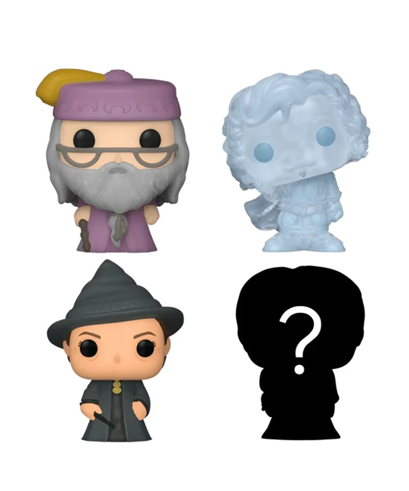 Albus Dumbledore (Prisoner of Azkaban) / Nearly Headless Nick / Minerva McGranitt / Mystery Bitty (4-Pack) - immagine 2