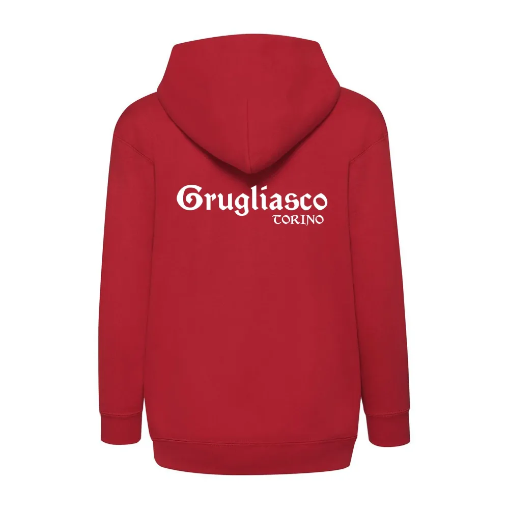 FELPA CON LOGO CUORE E RETRO - immagine 2