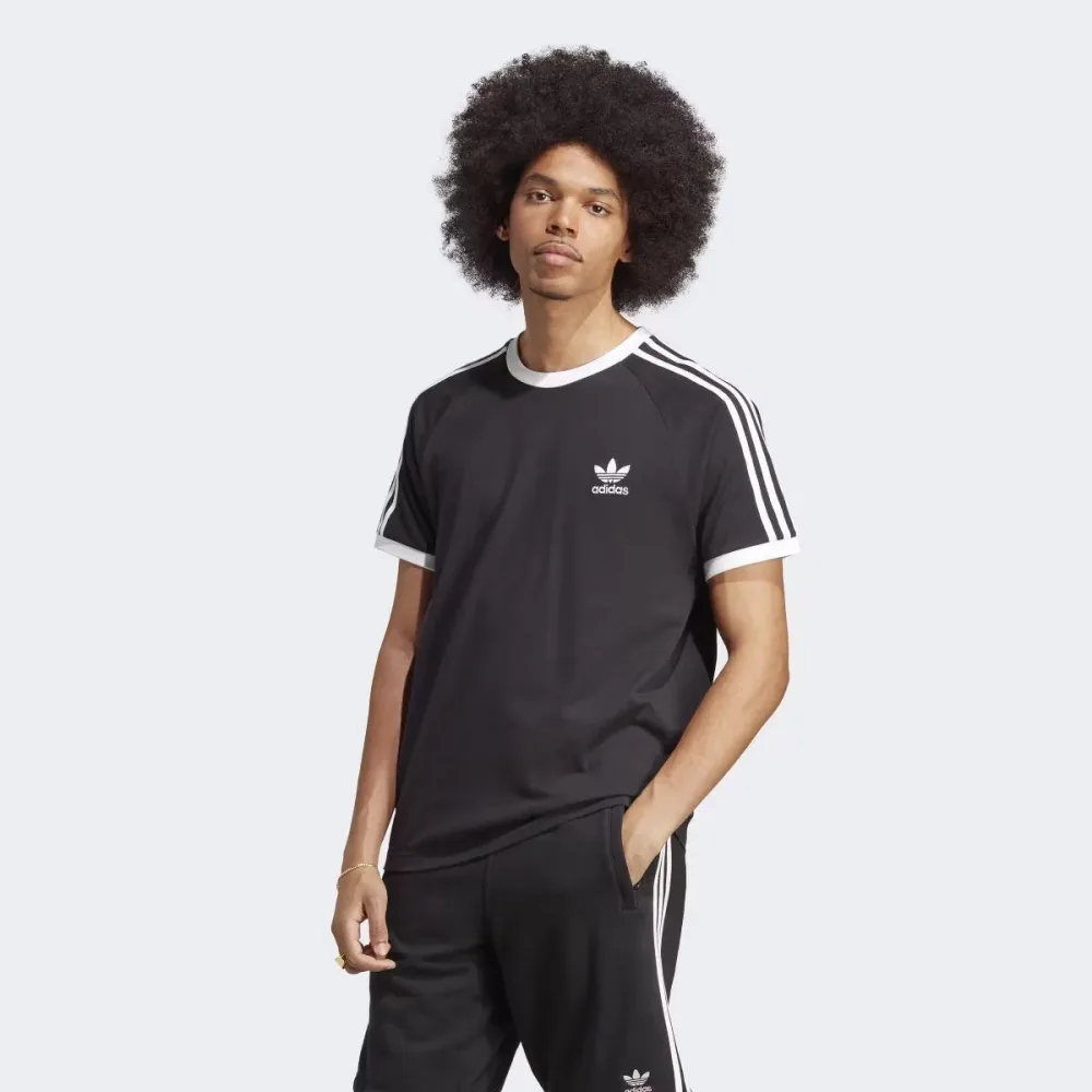 Adidas T Shirt Uomo 3 Stripes Tee - immagine 2