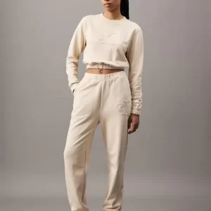 Calvin Klein Felpa Donna Ck Applique Calvin Klein Felpa Donna Ck Applique