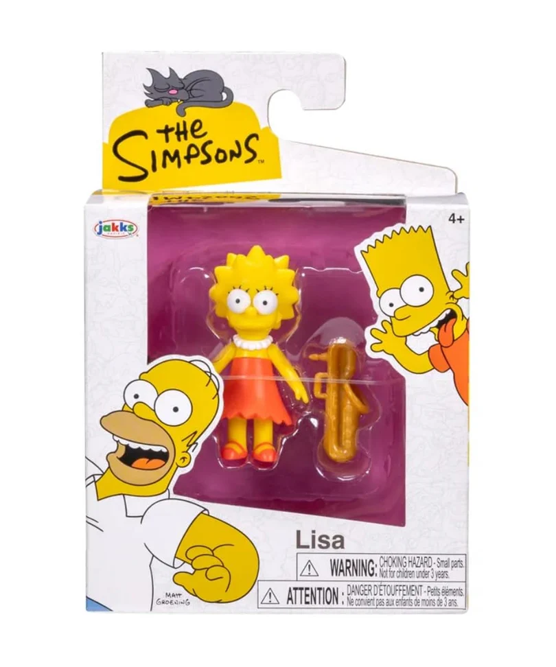 Lisa Simpson - The Simpsons - Mini Figure Wave 1 - 6cm