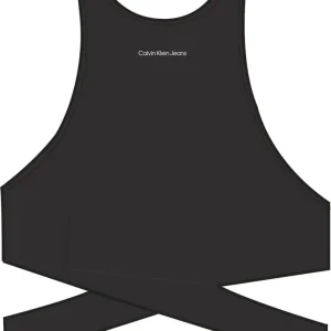 Calvin Klein Top Donna Cut Out Back Zip Calvin Klein Top Donna Cut Out Back Zip