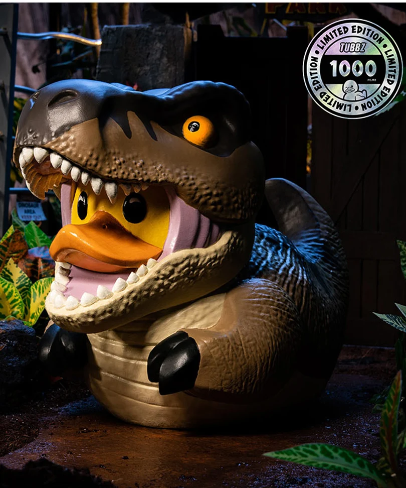 Jurassic Park T-Rex Giant TUBBZ XL Cosplaying Duck Collectible - immagine 3
