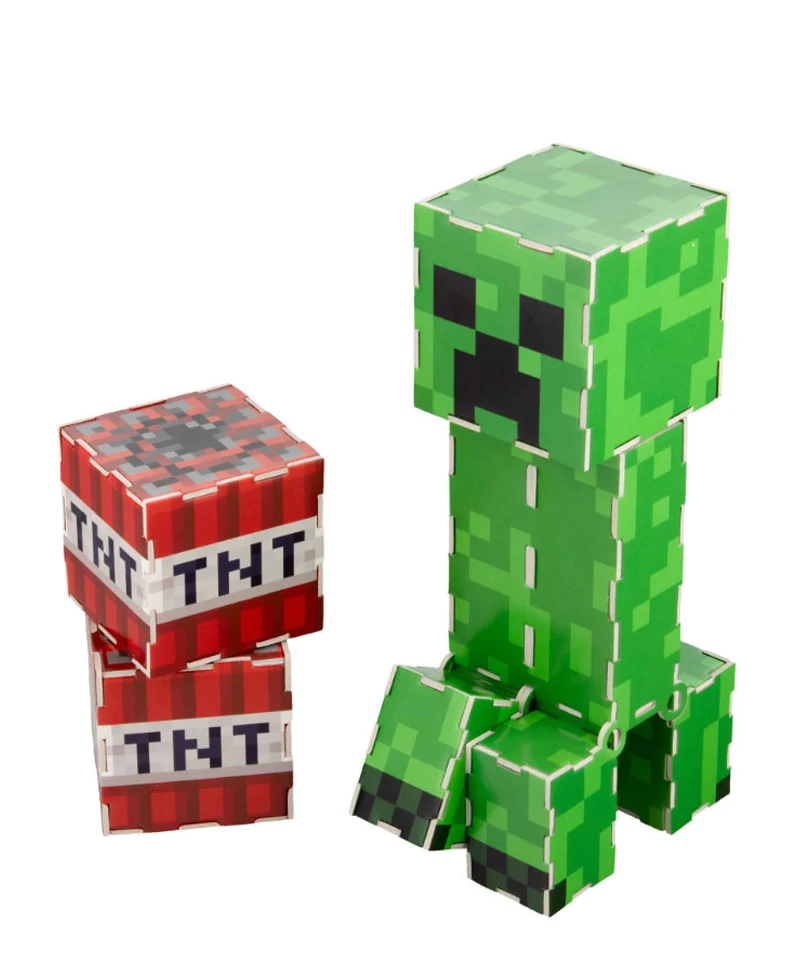 Paladone Puzzle 3D Minecraft Creeper & TNT