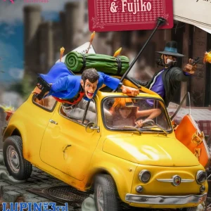 Lupin III Elite Diorama Statue 1/8 Lupin, Jigen & Fujiko 31 cm Lupin III Elite Diorama Statue 1/8 Lupin, Jigen & Fujiko 31 cm