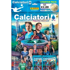 PANINI Stickers Calciatori 2025-2026 Starter Pack PANINI Stickers Calciatori 2025-2026 Starter Pack