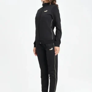 Puma Tuta Donna Ess+ Texured Foil Logo Fz Puma Tuta Donna Ess+ Texured Foil Logo Fz
