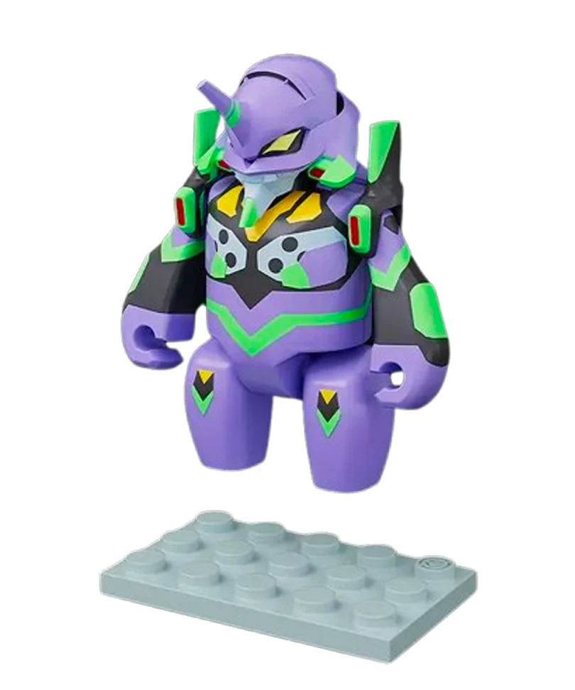 Rebuild Of Evangelion Test Type-01 – Brickroid Mini Figure 5 cm – Good Smile - immagine 2
