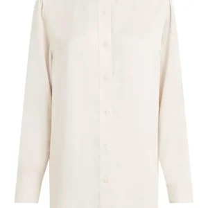 Calvin Klein Camicia Donna Satin Long Calvin Klein Camicia Donna Satin Long